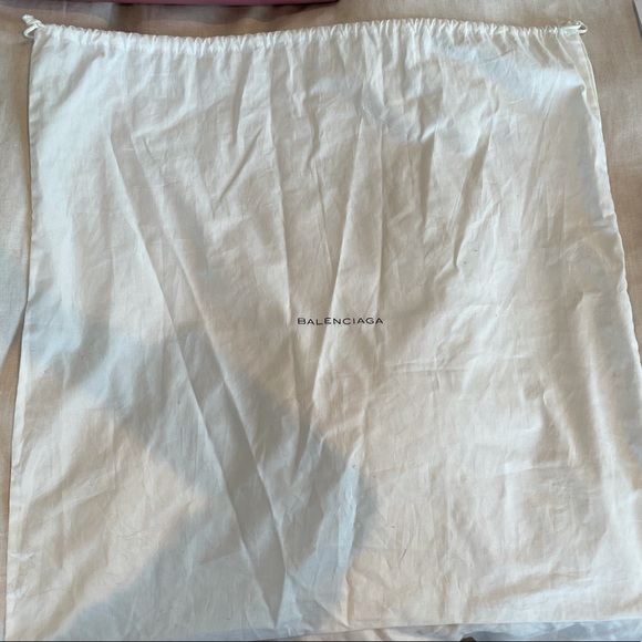 BALENCIAGA rose pink papier tote bag - Picture 11 of 12